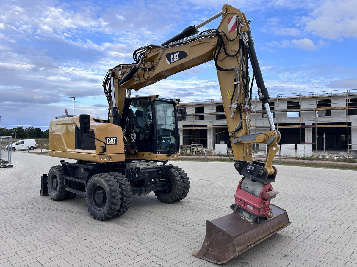 CATERPILLAR M 318 F Offset boom Deutsche Maschine Top ! - حفارة على عجلات: صور 4 CATERPILLAR M 318 F Offset boom Deutsche Maschine Top ! - حفارة على عجلات: صور 4
