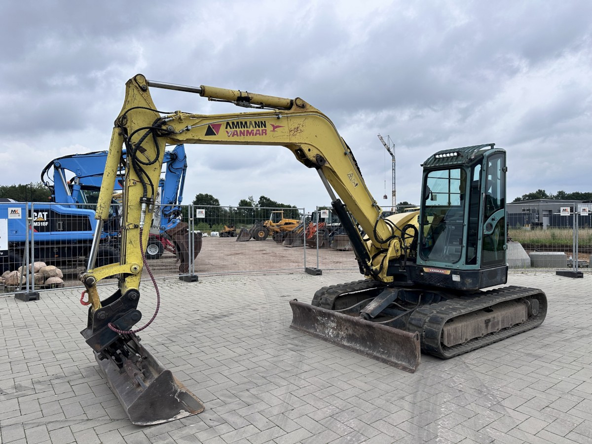 YANMAR Vio 75 Top Zustand German machine ! ! ! - حفارة مصغرة: صور 3 YANMAR Vio 75 Top Zustand German machine ! ! ! - حفارة مصغرة: صور 3