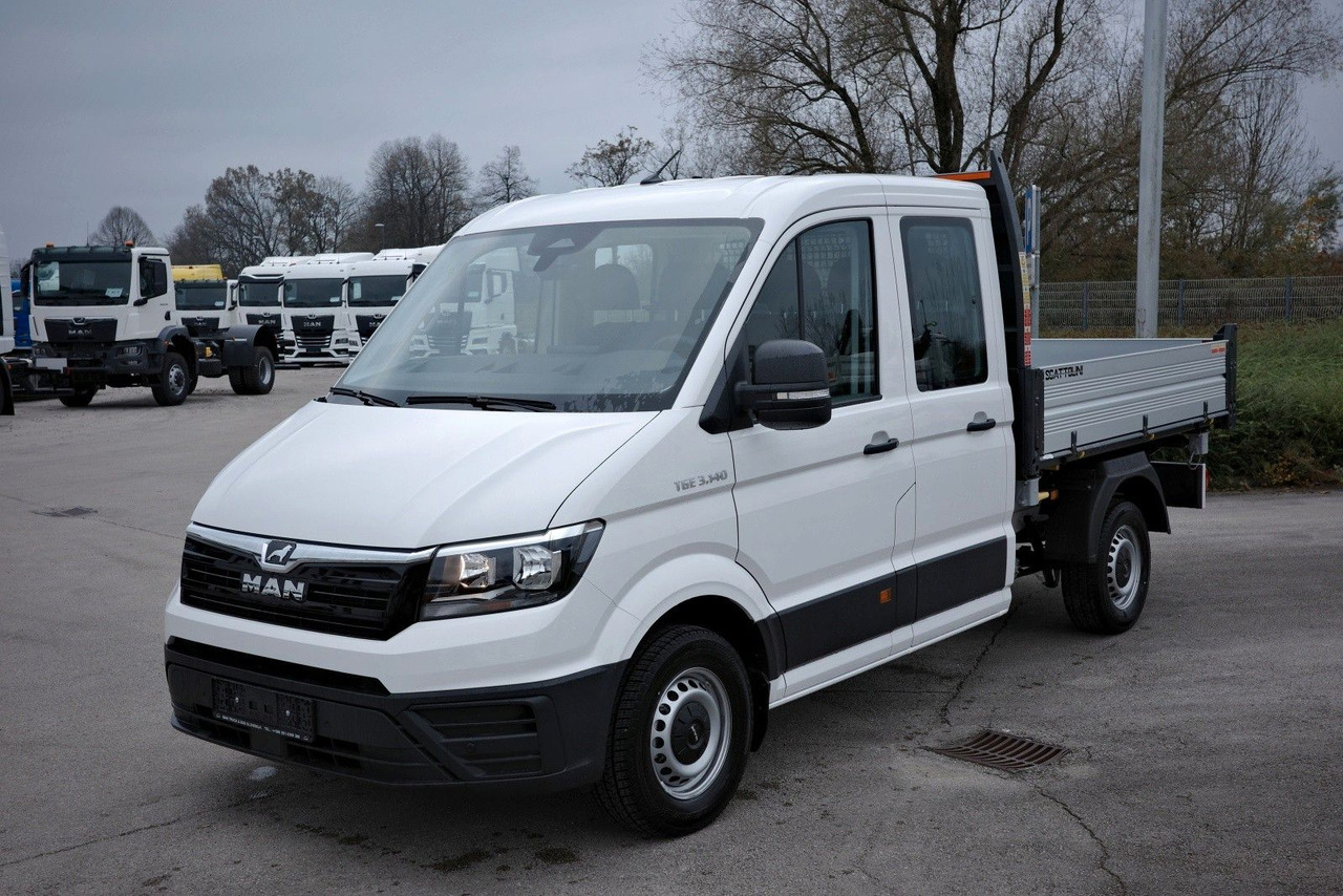 MAN TGE 3.140 L3 DoKa (3+4) 3-Seiten-Kipper - قلاب صغير, الشاحنات الصغيرة كابينة مزدوجة: صور 1 MAN TGE 3.140 L3 DoKa (3+4) 3-Seiten-Kipper - قلاب صغير, الشاحنات الصغيرة كابينة مزدوجة: صور 1