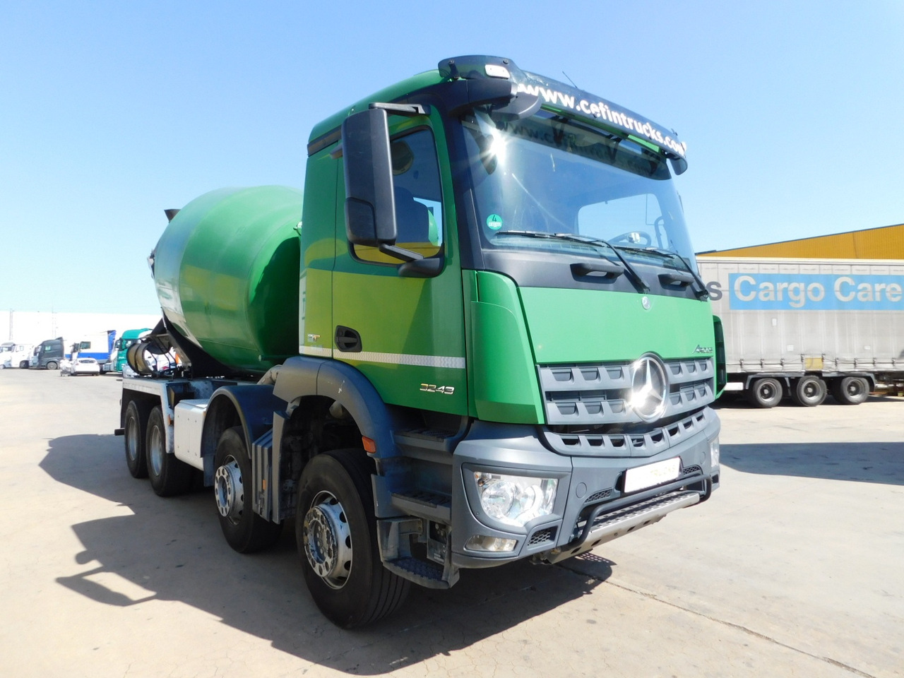Mercedes Arocs 3243 - شاحنة خلاطة خرسانة: صور 2 Mercedes Arocs 3243 - شاحنة خلاطة خرسانة: صور 2
