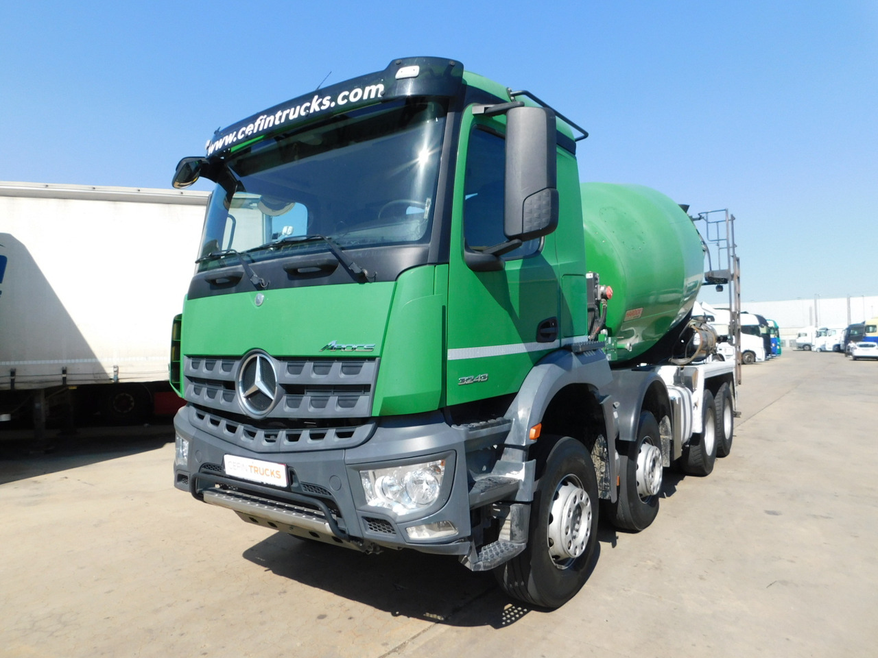 Mercedes Arocs 3243 - شاحنة خلاطة خرسانة: صور 1 Mercedes Arocs 3243 - شاحنة خلاطة خرسانة: صور 1