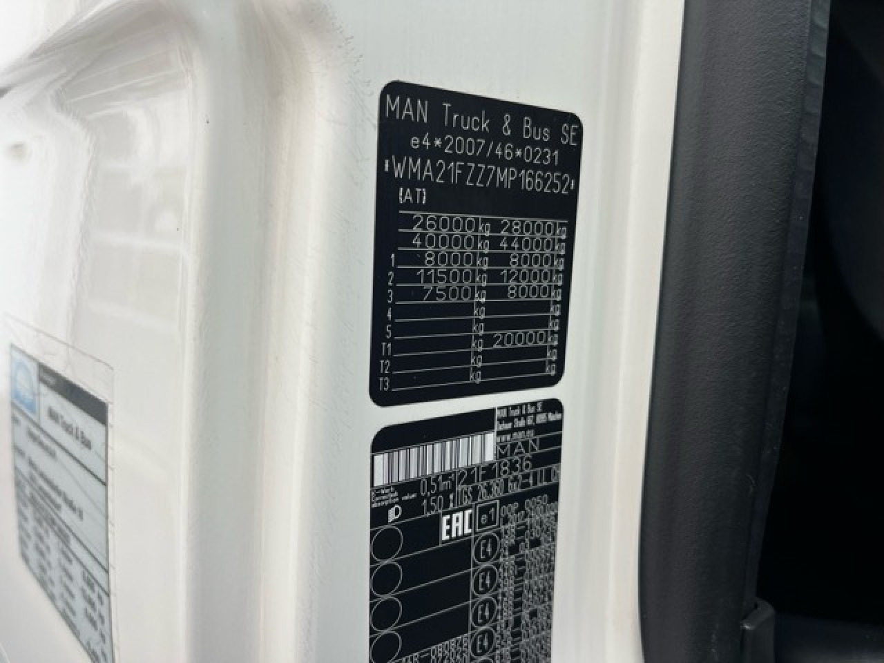 MAN TGS 26.360 6x2-4 LL Euro6 Klima AHK Luftfeder - الشاسيه شاحنة: صور 5 MAN TGS 26.360 6x2-4 LL Euro6 Klima AHK Luftfeder - الشاسيه شاحنة: صور 5