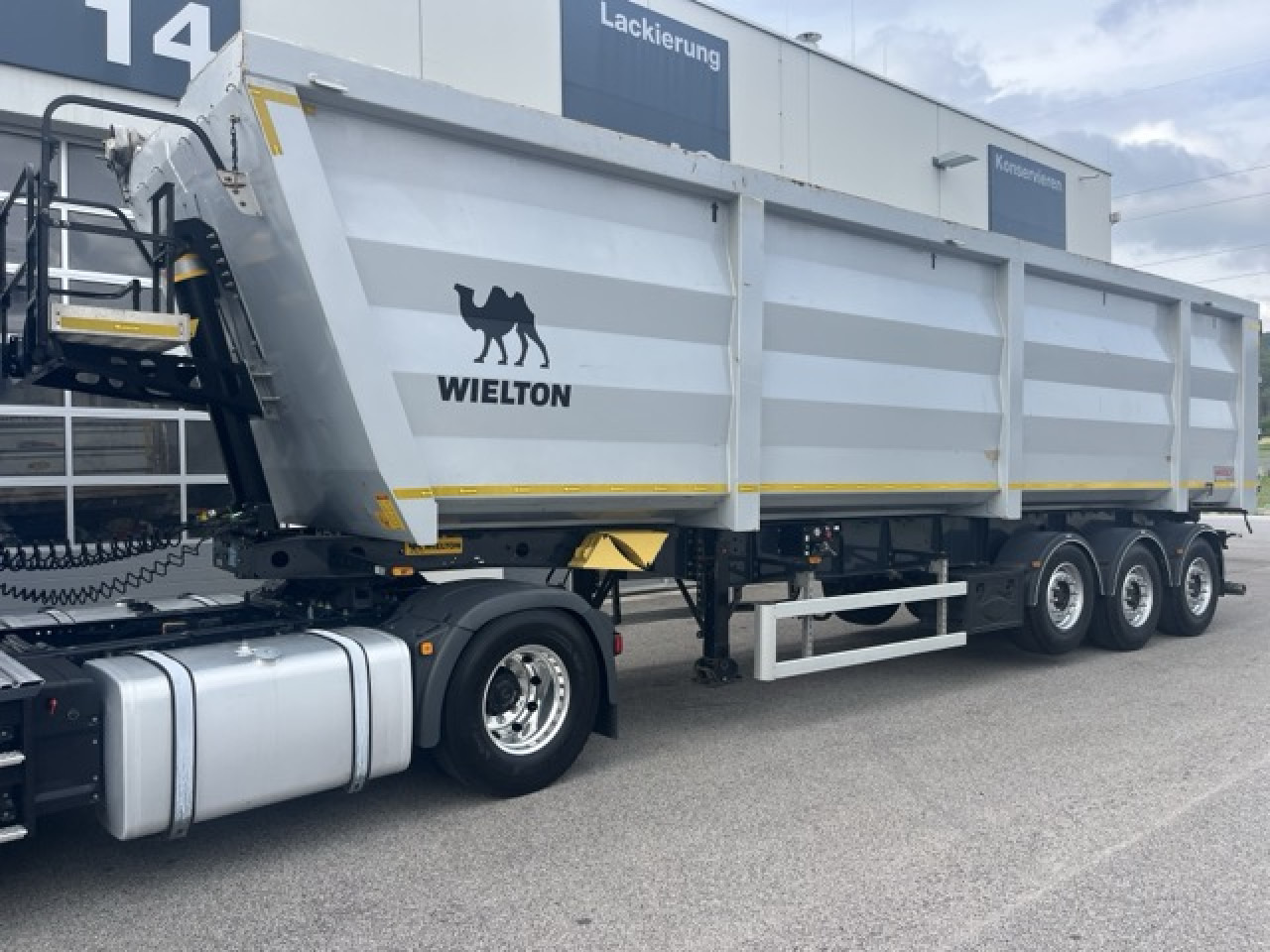 WIELTON SCRAP MASTER 55cbm SCHROTTMULDE - قلابة نصف مقطورة: صور 1 WIELTON SCRAP MASTER 55cbm SCHROTTMULDE - قلابة نصف مقطورة: صور 1