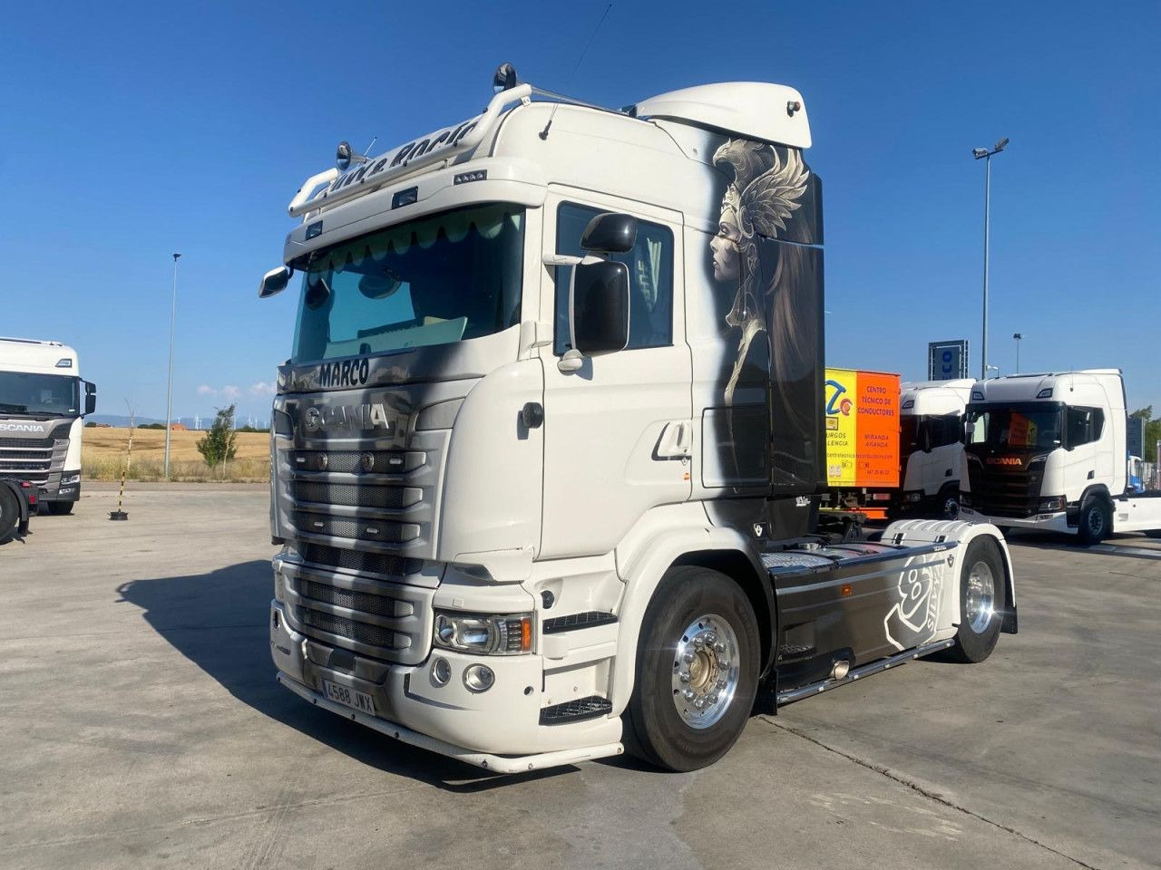 Scania R 580 - شاحنة جرار: صور 1 Scania R 580 - شاحنة جرار: صور 1