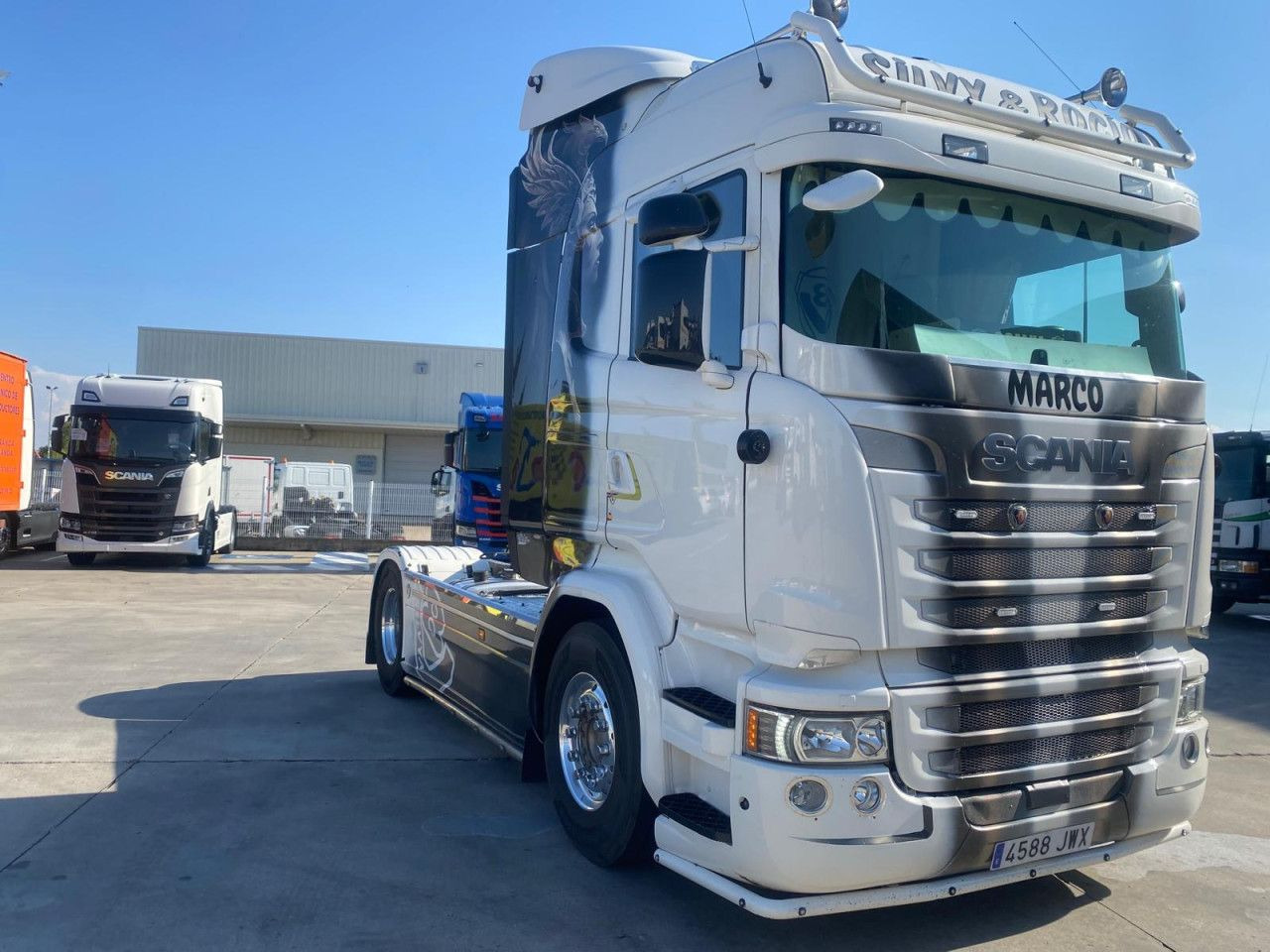 Scania R 580 - شاحنة جرار: صور 5 Scania R 580 - شاحنة جرار: صور 5