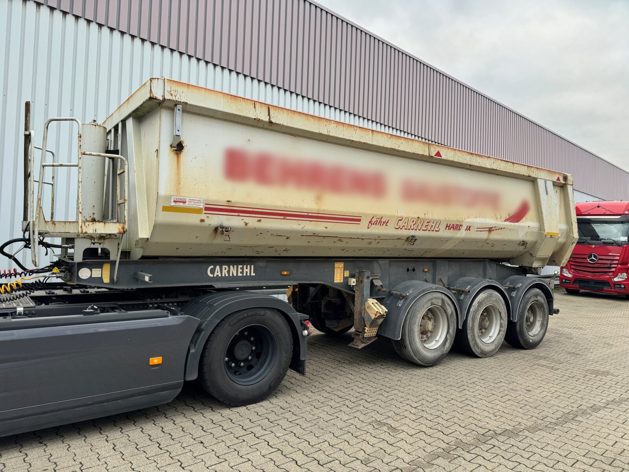 Carnehl CHKS/HH CHKS/HH, Stahlmulde ca. 26m³, 20x VORHANDEN, Liftachse - قلابة نصف مقطورة: صور 3 Carnehl CHKS/HH CHKS/HH, Stahlmulde ca. 26m³, 20x VORHANDEN, Liftachse - قلابة نصف مقطورة: صور 3