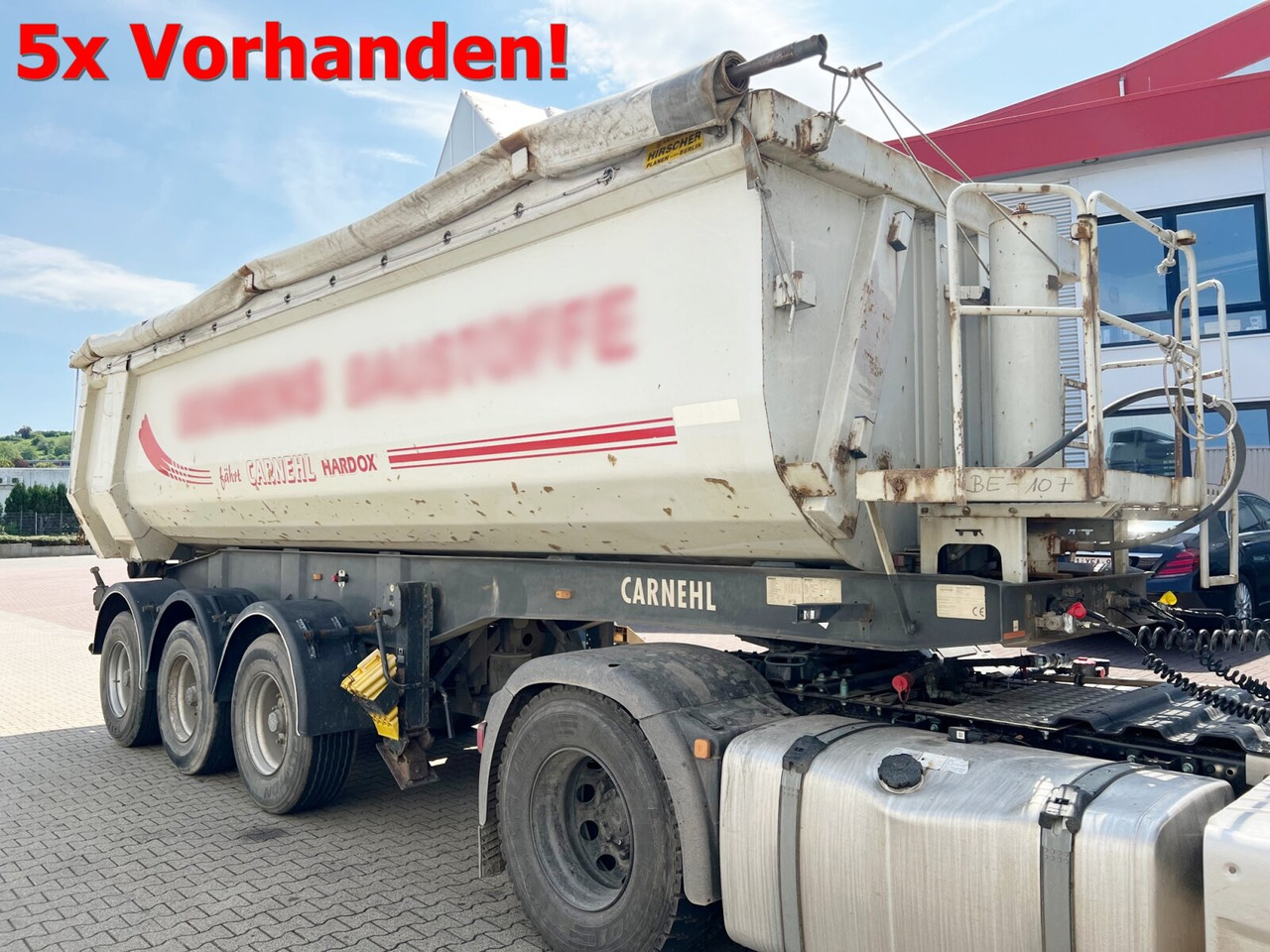 Carnehl CHKS/HH CHKS/HH, Stahlmulde ca. 26m³, Liftachse - قلابة نصف مقطورة: صور 1 Carnehl CHKS/HH CHKS/HH, Stahlmulde ca. 26m³, Liftachse - قلابة نصف مقطورة: صور 1