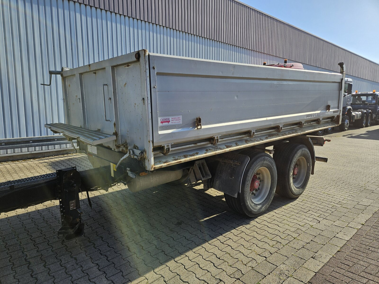 Carnehl CTK/A CTK/A, Alu-Bordwände, Rollplane, ca. 10m³ - قلابة مقطورة: صور 1 Carnehl CTK/A CTK/A, Alu-Bordwände, Rollplane, ca. 10m³ - قلابة مقطورة: صور 1