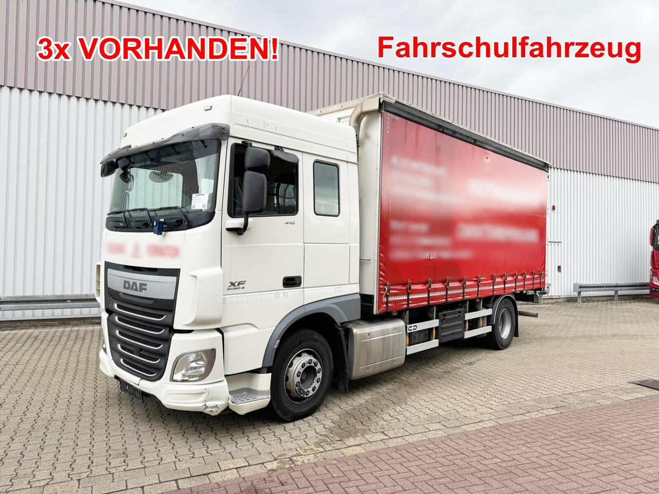 DAF XF 410 FA 4x2 XF 410 FA 4x2, Fahrschule, 2x AHK, 6 Sitze - شاحنات مسطحة: صور 1 DAF XF 410 FA 4x2 XF 410 FA 4x2, Fahrschule, 2x AHK, 6 Sitze - شاحنات مسطحة: صور 1