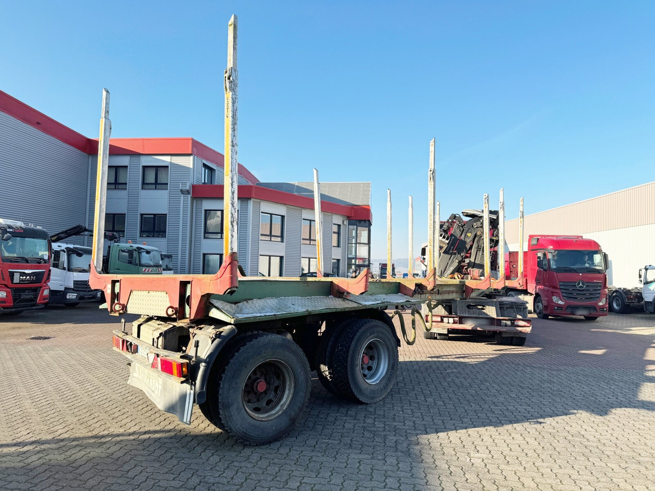 GSV 34 GLOGGER GSV 34, Lenk-/Liftachse, ausziehbar 10,75m-14,35m - نصف مقطورة اخشاب: صور 5 GSV 34 GLOGGER GSV 34, Lenk-/Liftachse, ausziehbar 10,75m-14,35m - نصف مقطورة اخشاب: صور 5