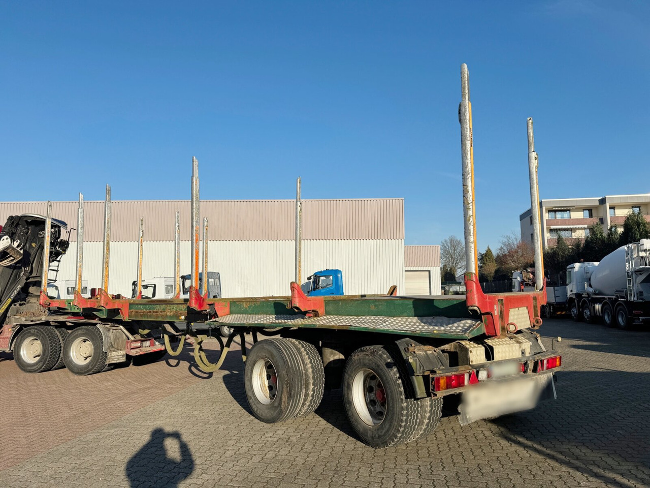 GSV 34 GLOGGER GSV 34, Lenk-/Liftachse, ausziehbar 10,75m-14,35m - نصف مقطورة اخشاب: صور 4 GSV 34 GLOGGER GSV 34, Lenk-/Liftachse, ausziehbar 10,75m-14,35m - نصف مقطورة اخشاب: صور 4