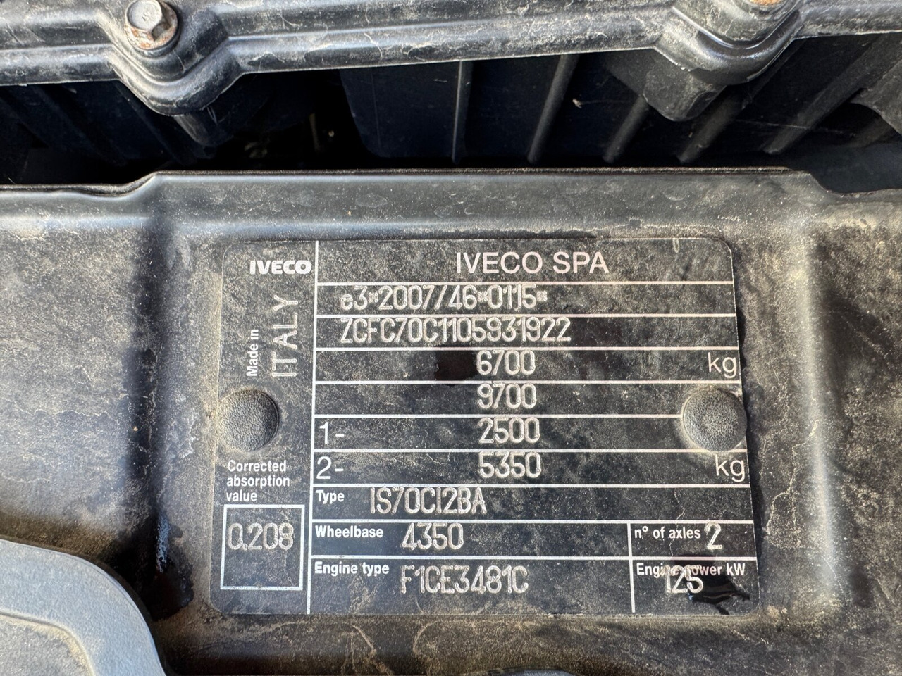 Iveco Daily 70C17 4x2 Doka Daily 70C17 4x2 Doka, EEV, City-Abroller - شاحنة ذات الخطاف: صور 3 Iveco Daily 70C17 4x2 Doka Daily 70C17 4x2 Doka, EEV, City-Abroller - شاحنة ذات الخطاف: صور 3