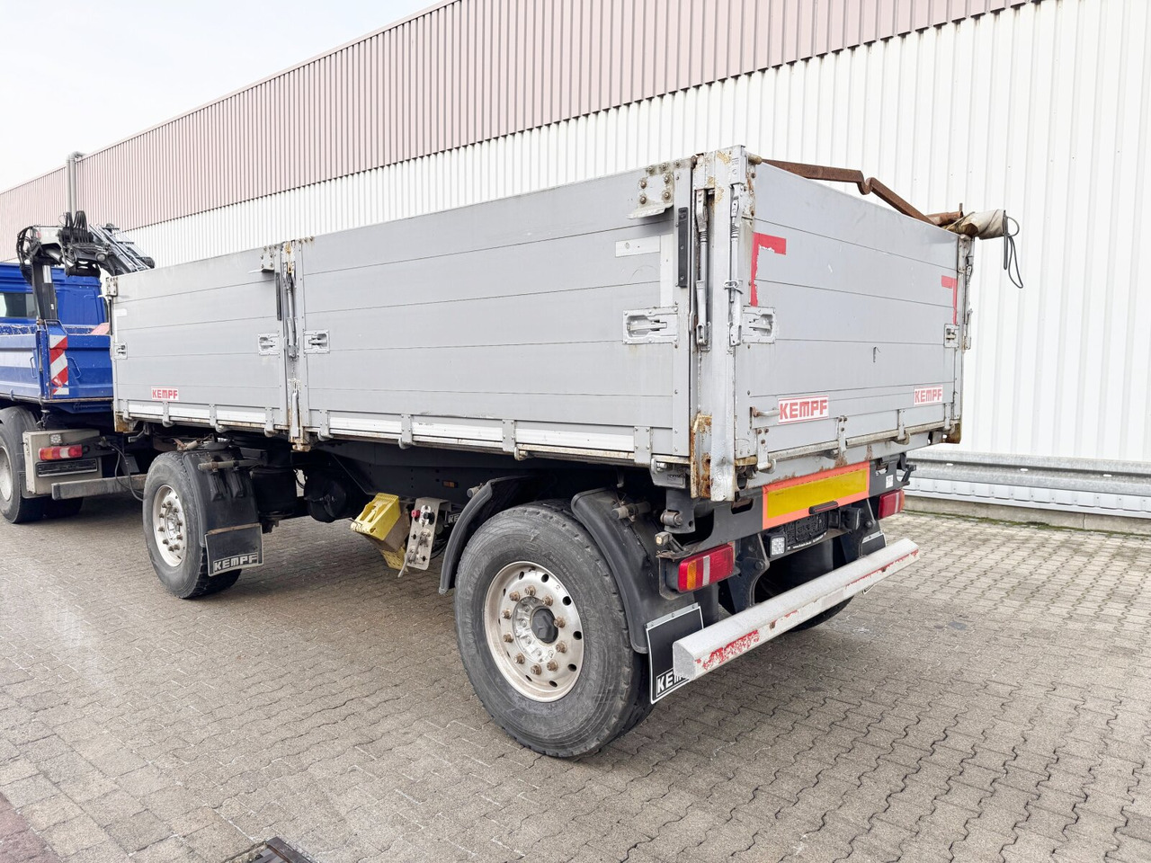 قلابة مقطورة Kempf HKD 18 HKD 18, Alu-Bordwände ca. 13m³: صور 10