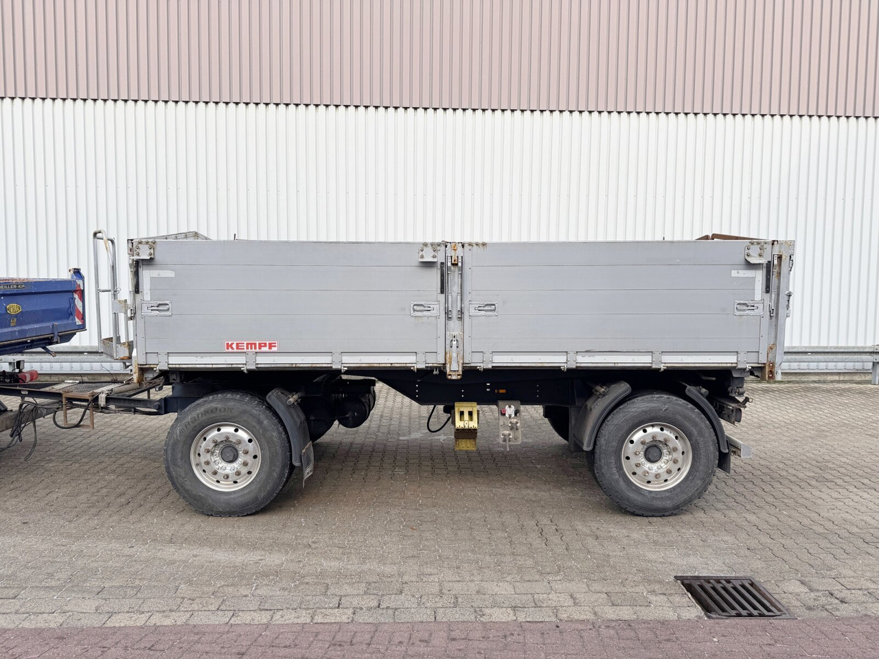 قلابة مقطورة Kempf HKD 18 HKD 18, Alu-Bordwände ca. 13m³: صور 8