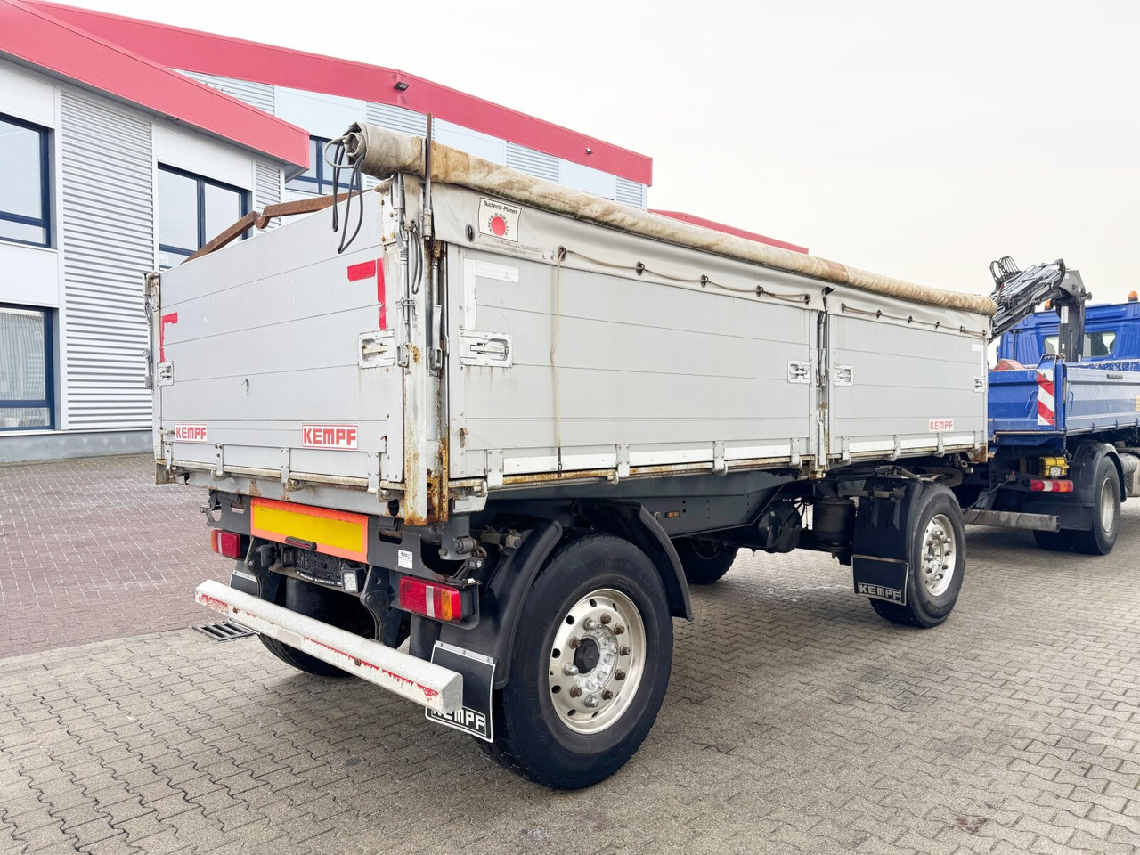 قلابة مقطورة Kempf HKD 18 HKD 18, Alu-Bordwände ca. 13m³: صور 12