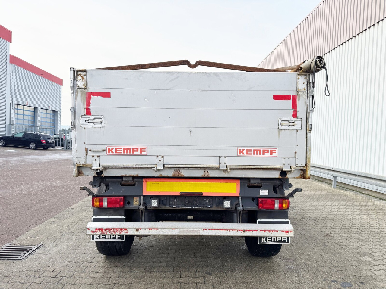 قلابة مقطورة Kempf HKD 18 HKD 18, Alu-Bordwände ca. 13m³: صور 11