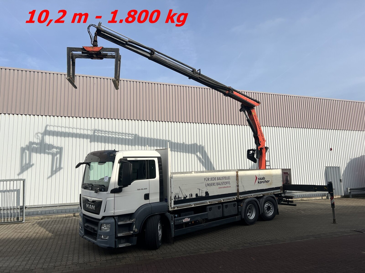 MAN TGS 26.400 6x2-4 LL TGS 26.400 6x2-4 LL, Navi, Lenk-/Liftachse, Heckkran Palfinger PK20001-K B, Funk - شاحنة كرين: صور 1 MAN TGS 26.400 6x2-4 LL TGS 26.400 6x2-4 LL, Navi, Lenk-/Liftachse, Heckkran Palfinger PK20001-K B, Funk - شاحنة كرين: صور 1