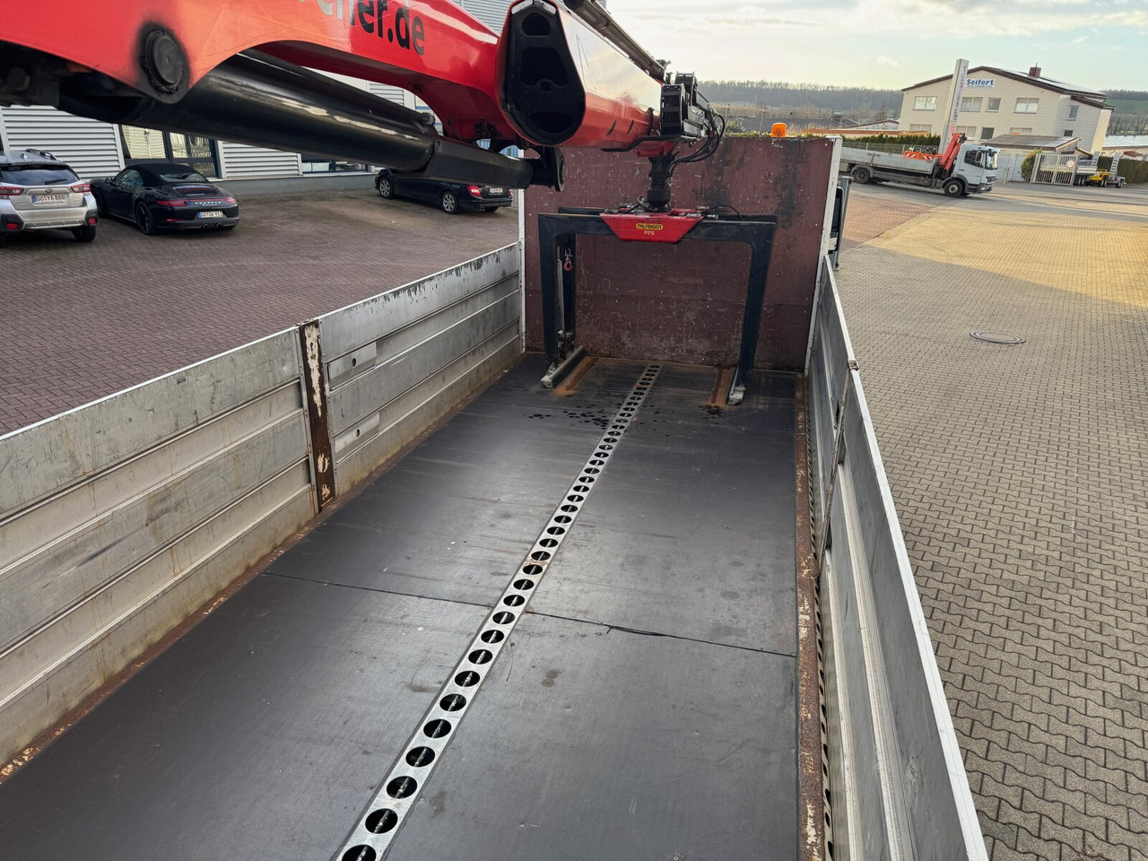 MAN TGS 26.420 6x2-4 LL TGS 26.420 6x2-4 LL, Navi, Lenk-/Liftachse, Heckkran Palfinger PK20.501L TEC - شاحنة كرين, شاحنات مسطحة: صور 2 MAN TGS 26.420 6x2-4 LL TGS 26.420 6x2-4 LL, Navi, Lenk-/Liftachse, Heckkran Palfinger PK20.501L TEC - شاحنة كرين, شاحنات مسطحة: صور 2