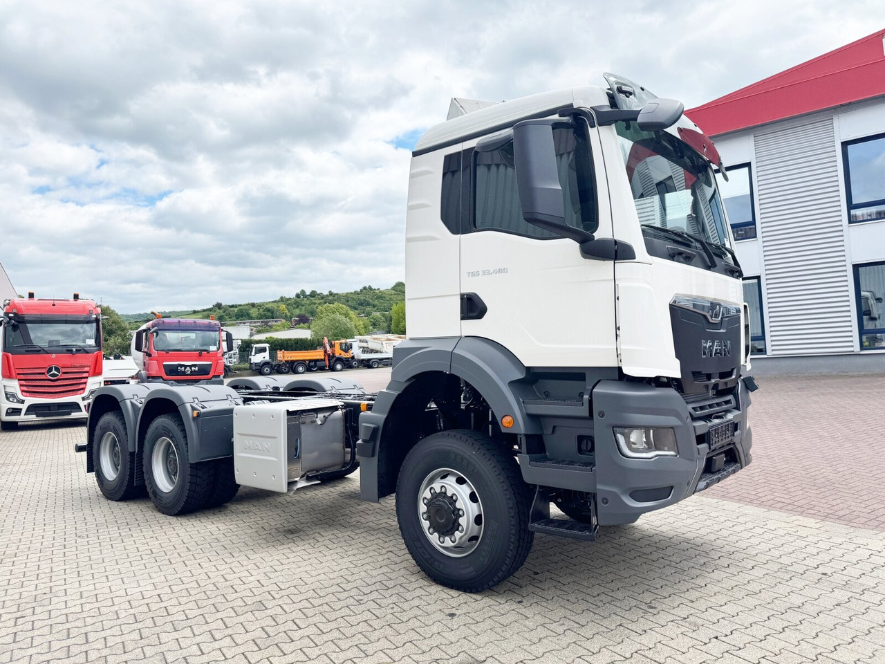 الشاسيه شاحنة جديد MAN TGS 33.480 6x6 BB CH TGS 33.480 6x6 BB CH, Hohe Bauart, Nebenantrieb: صور 9