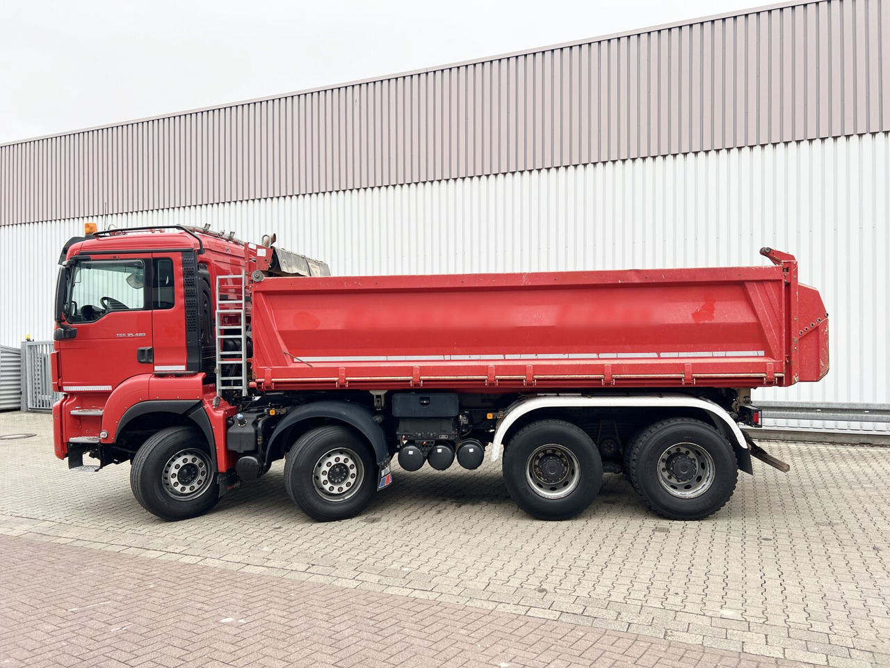 قلابات MAN TGS 35.480 8X4 BB TGS 35.480 8X4 BB, Intarder, Navi: صور 12
