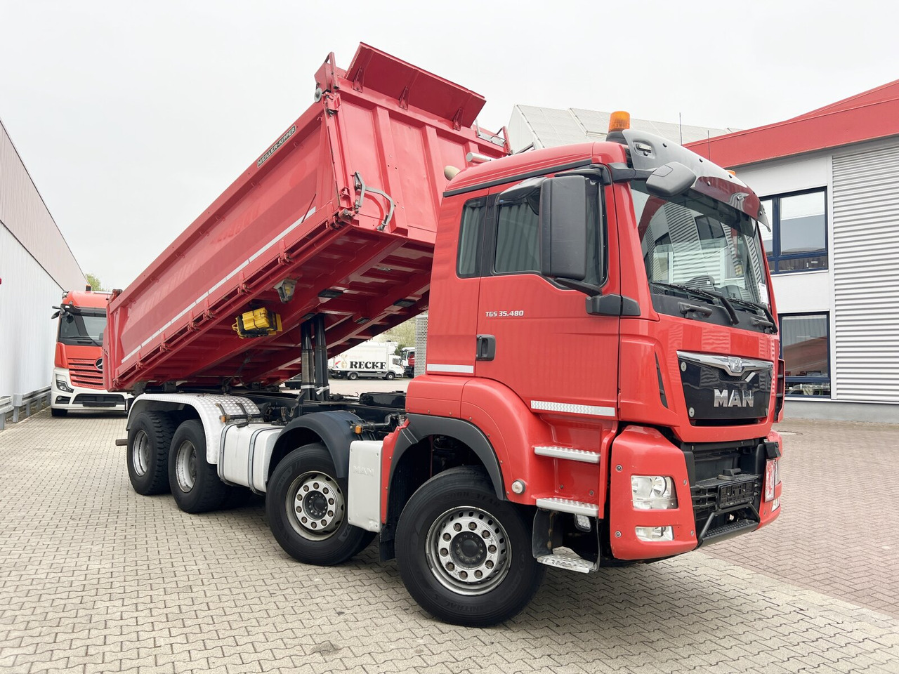 قلابات MAN TGS 35.480 8X4 BB TGS 35.480 8X4 BB, Intarder, Navi: صور 8