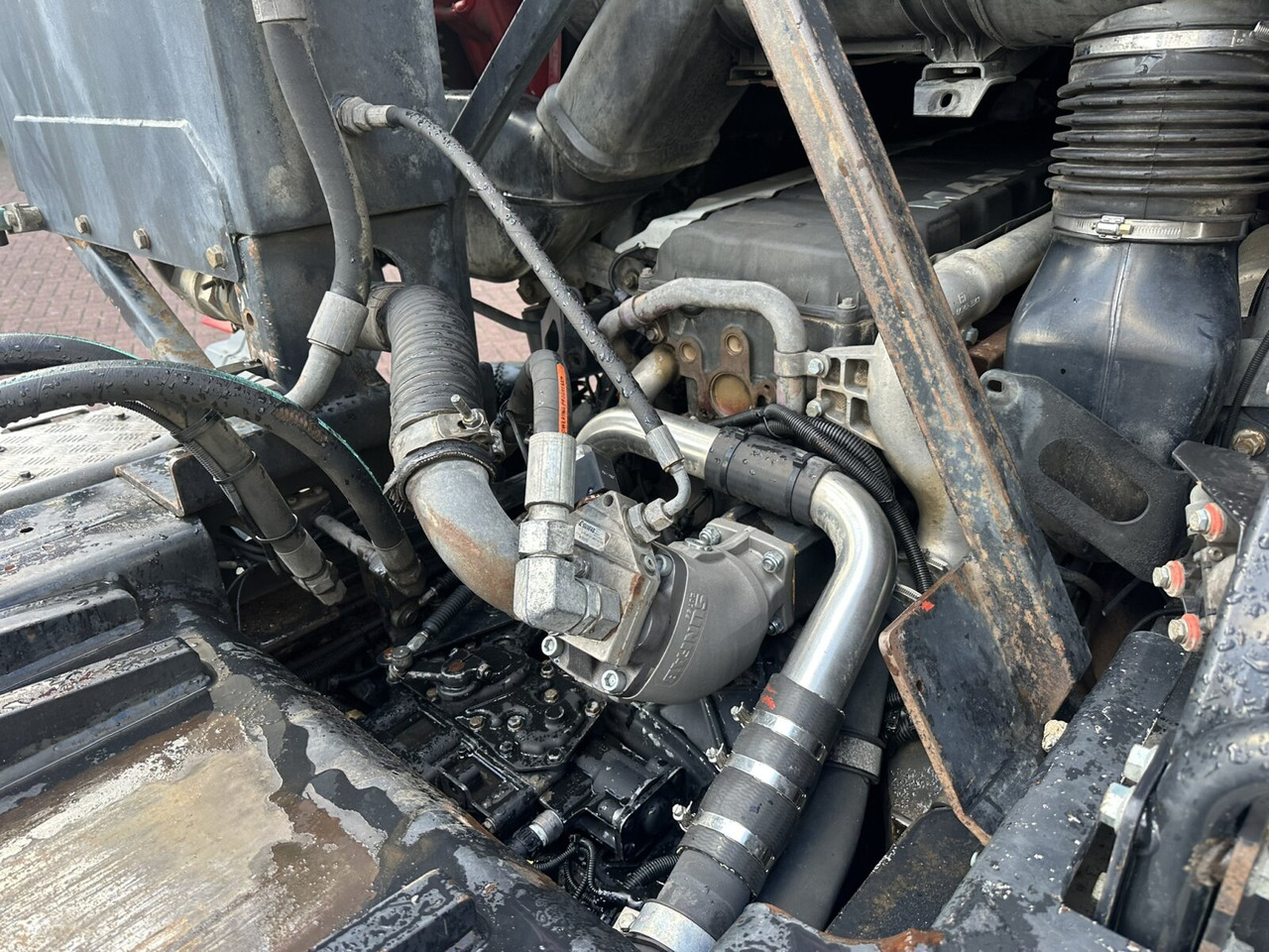 MAN TGS 35.480 8X4 BL TGS 35.400 8x4 BL, Schub-Knick bis 6,5m Container - شاحنة ذات الخطاف: صور 5 MAN TGS 35.480 8X4 BL TGS 35.400 8x4 BL, Schub-Knick bis 6,5m Container - شاحنة ذات الخطاف: صور 5