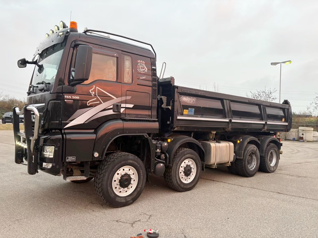 MAN TGS 35.500 8x8 TGS 35.500 8x8, Meiller Bordmatik - قلابات: صور 1 MAN TGS 35.500 8x8 TGS 35.500 8x8, Meiller Bordmatik - قلابات: صور 1