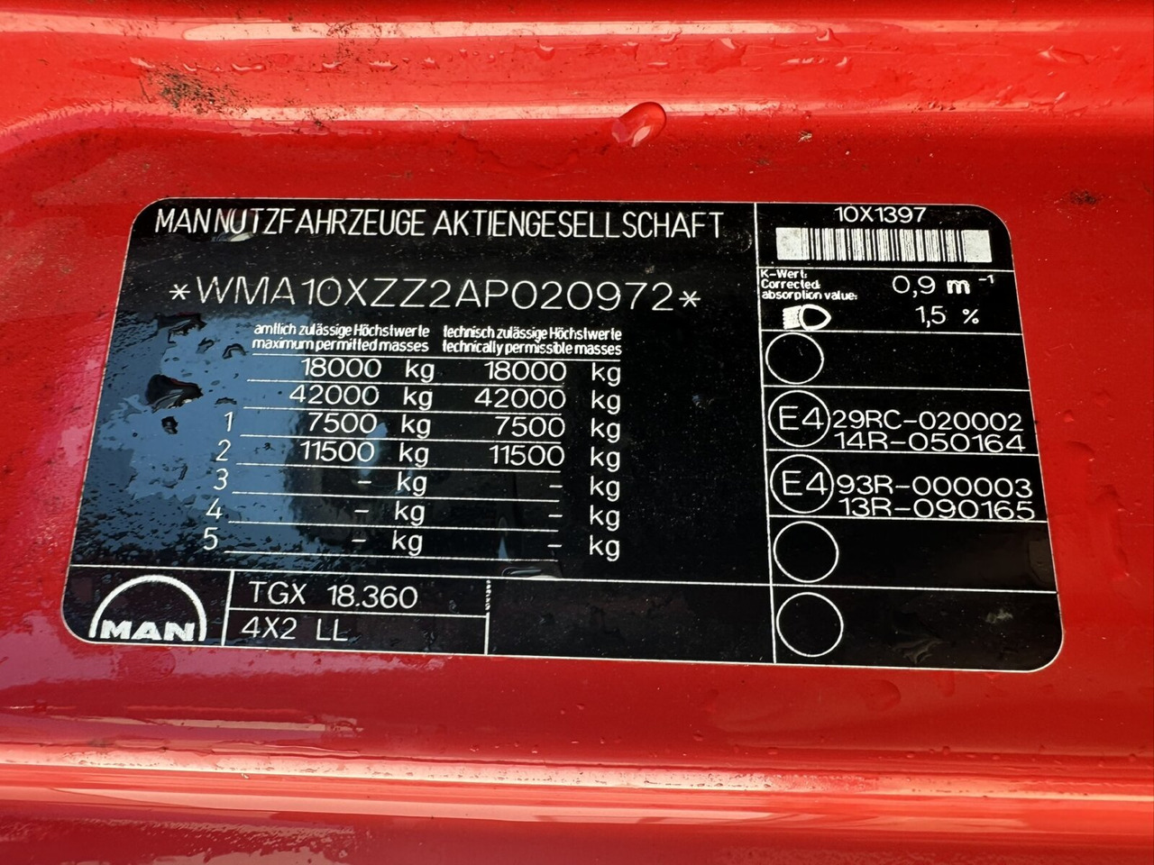 MAN TGX 18.360 4X2 LL TGX 18.360 4X2 LL, Fahrschule - شاحنة: صور 3 MAN TGX 18.360 4X2 LL TGX 18.360 4X2 LL, Fahrschule - شاحنة: صور 3