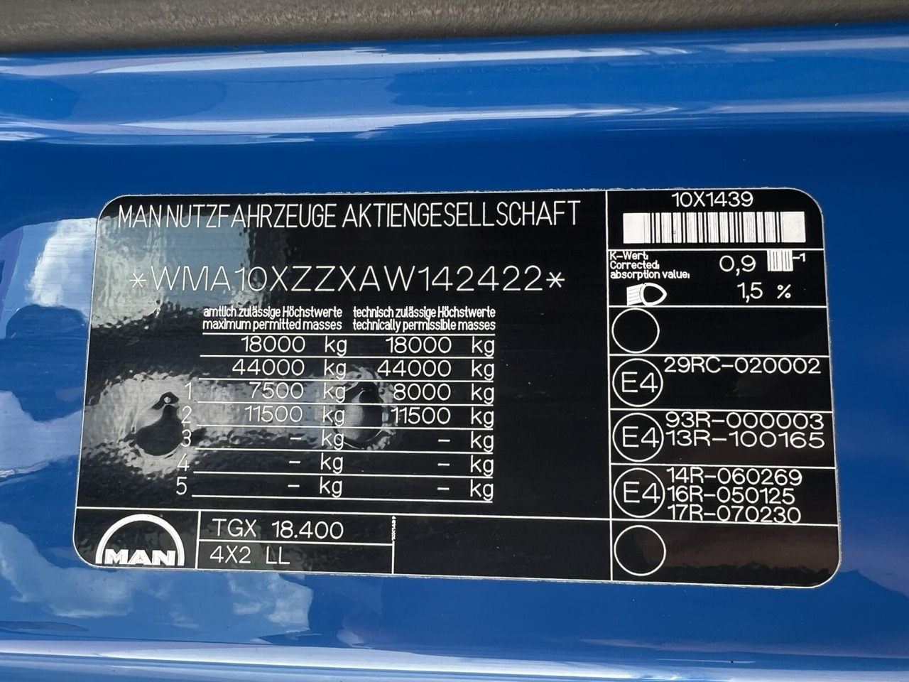 MAN TGX 18.400 4X2 LL TGX 18.400 4X2 LL, Fahrschule, XLX-Fahrerhaus - شاحنة: صور 2 MAN TGX 18.400 4X2 LL TGX 18.400 4X2 LL, Fahrschule, XLX-Fahrerhaus - شاحنة: صور 2