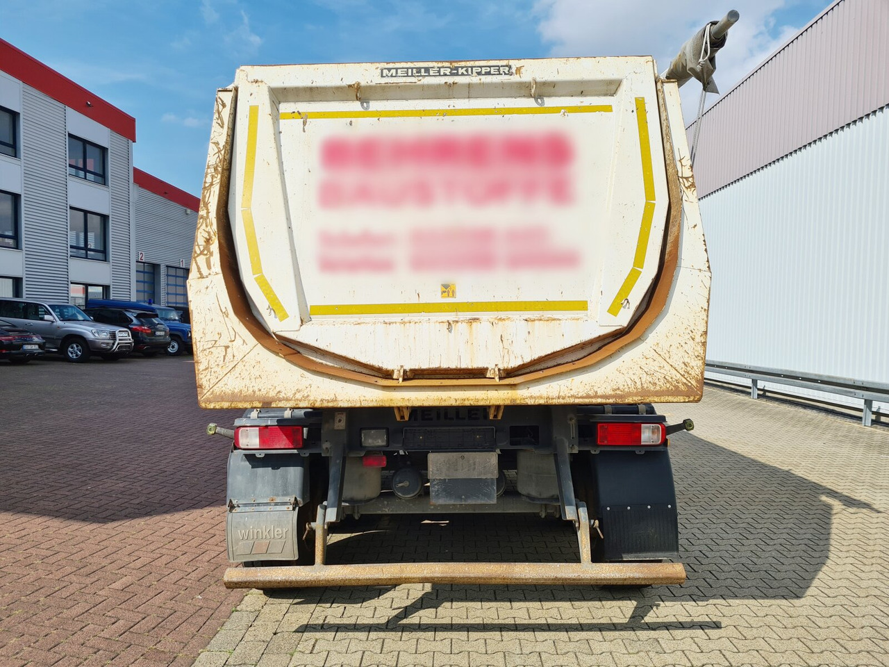 قلابة نصف مقطورة Meiller MHPS 12/27 MHPS 12/27 NOSS2, Stahlmulde ca. 26m³, Liftachse: صور 6