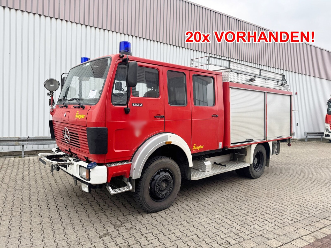 Mercedes-Benz 1222 AF 4x4 Doka 1222 AF 4x4 Doka, LF 16 TS - المطافئ: صور 1 Mercedes-Benz 1222 AF 4x4 Doka 1222 AF 4x4 Doka, LF 16 TS - المطافئ: صور 1