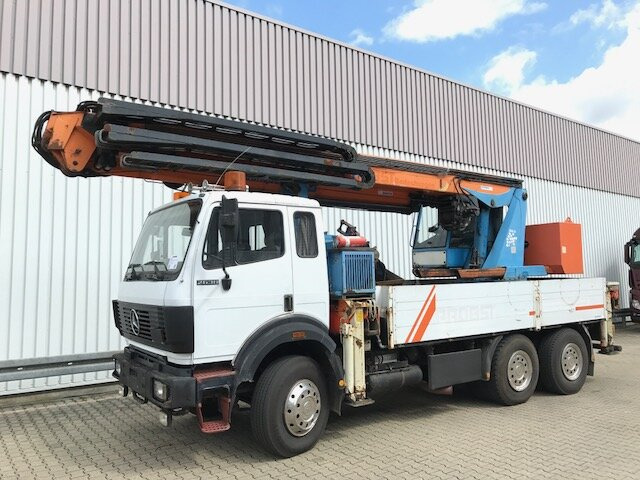 Mercedes-Benz 2638 K 6x4 mit Heckkran Palfinger PK 68000 2638 K 6x4 mit Heckkran Palfinger PK 68000 - شاحنة كرين, شاحنات مسطحة: صور 1 Mercedes-Benz 2638 K 6x4 mit Heckkran Palfinger PK 68000 2638 K 6x4 mit Heckkran Palfinger PK 68000 - شاحنة كرين, شاحنات مسطحة: صور 1