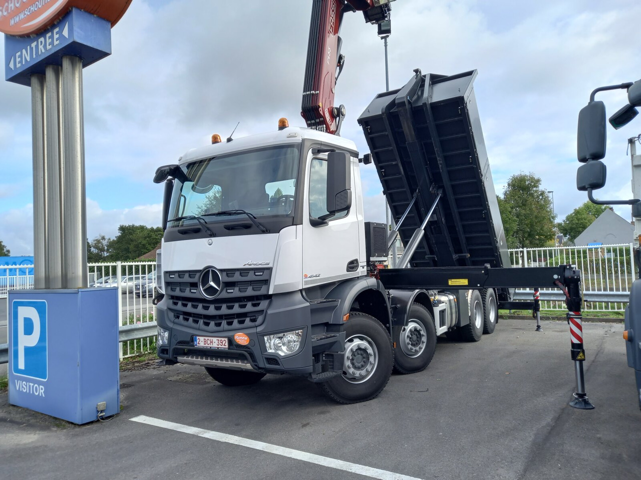Mercedes-Benz - AROCS 4142 K 8x4 - شاحنات قابلة للفك شاحنة, شاحنة كرين: صور 2 Mercedes-Benz - AROCS 4142 K 8x4 - شاحنات قابلة للفك شاحنة, شاحنة كرين: صور 2