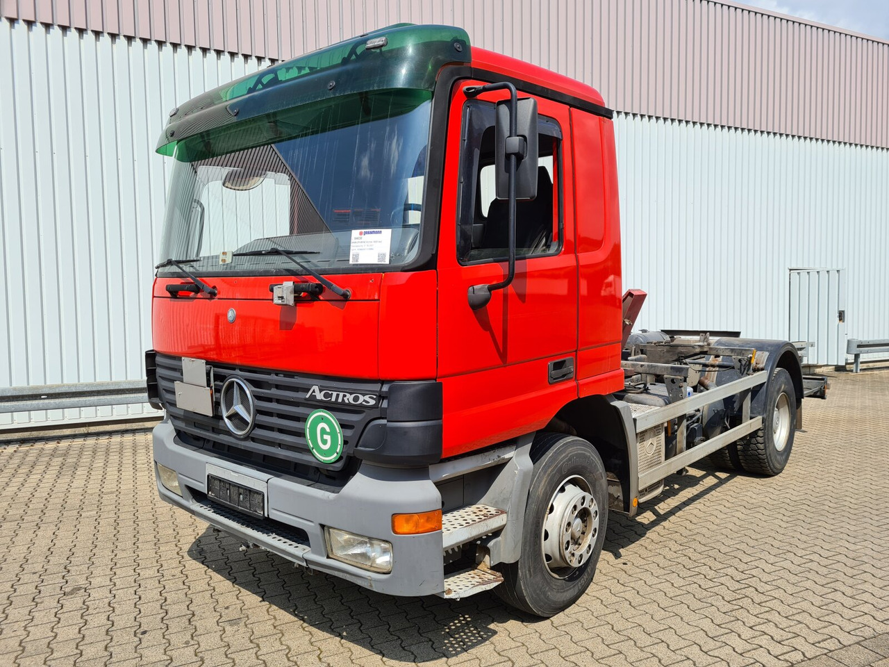 Mercedes-Benz Actros 1835 K 4x2 Actros 1835 K 4x2 - الشاسيه شاحنة: صور 1 Mercedes-Benz Actros 1835 K 4x2 Actros 1835 K 4x2 - الشاسيه شاحنة: صور 1