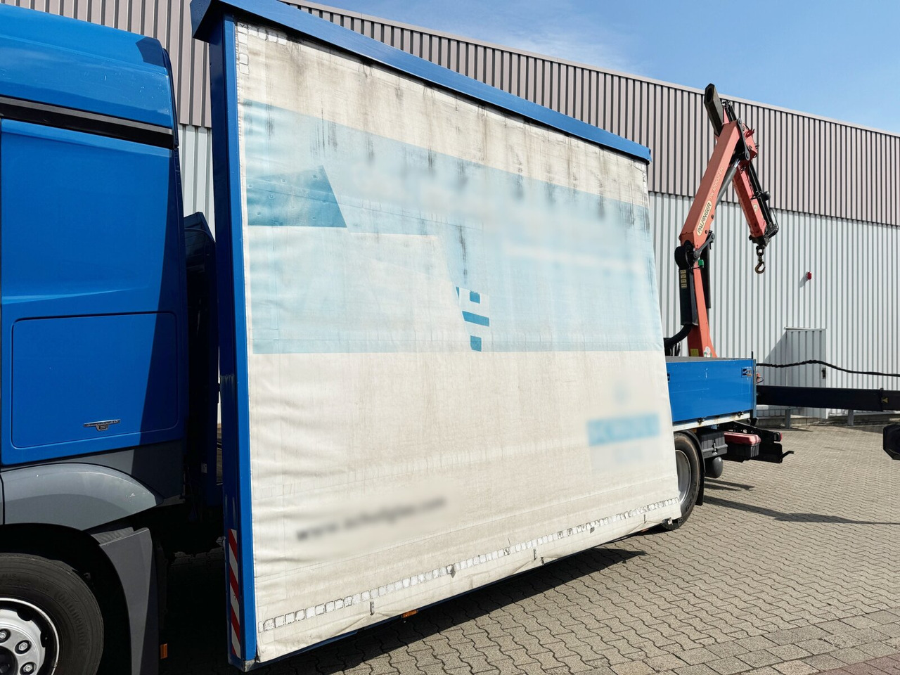 Mercedes-Benz Actros 1836 L 4x2 Actros 1836 L 4x2, Glastransporter, Heckkran Palfinger Pk 12002-EH, Funk - شاحنة كرين: صور 4 Mercedes-Benz Actros 1836 L 4x2 Actros 1836 L 4x2, Glastransporter, Heckkran Palfinger Pk 12002-EH, Funk - شاحنة كرين: صور 4