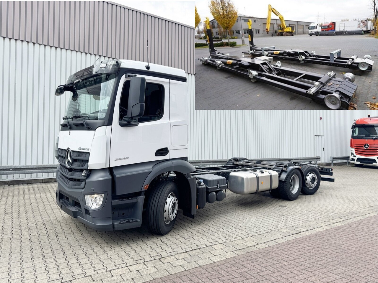 Mercedes-Benz Actros 2548 L 6x2 Actros 2548 L 6x2, Retarder, Lenk-/Liftachse - شاحنة ذات الخطاف: صور 1 Mercedes-Benz Actros 2548 L 6x2 Actros 2548 L 6x2, Retarder, Lenk-/Liftachse - شاحنة ذات الخطاف: صور 1