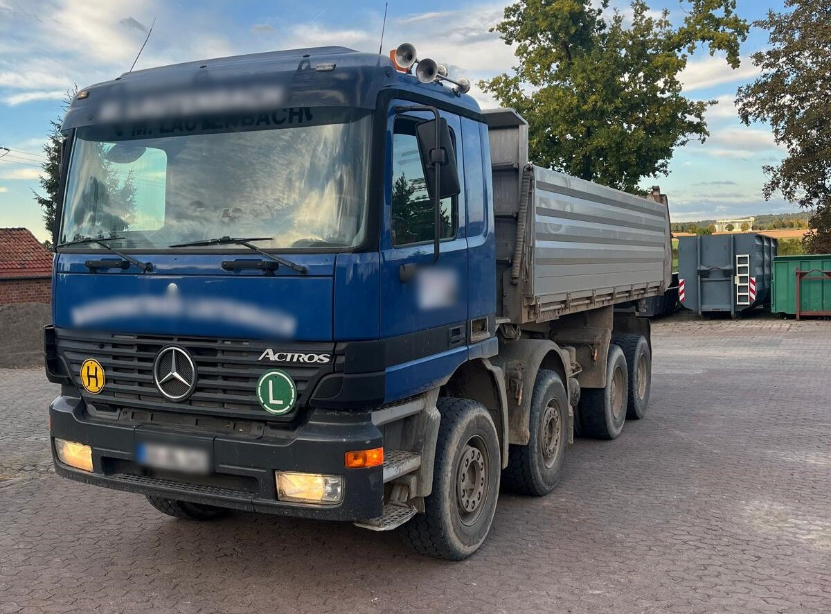 Mercedes-Benz Actros 4140 8x4/4 Actros 4140 8x4/4, Alu-Bordwände - قلابات: صور 1 Mercedes-Benz Actros 4140 8x4/4 Actros 4140 8x4/4, Alu-Bordwände - قلابات: صور 1