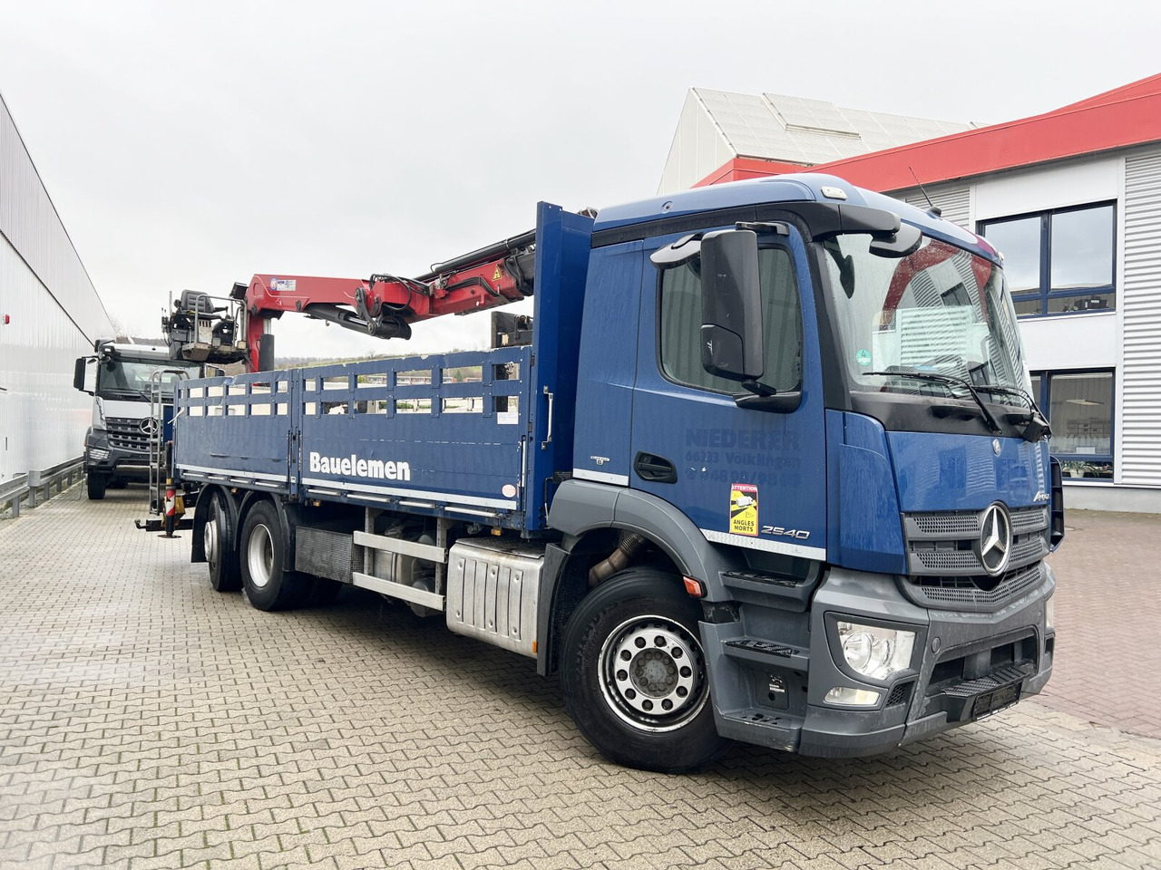 شاحنة كرين, شاحنات مسطحة Mercedes-Benz Antos 2540 L 6x2 Antos 2540 L 6x2, Lenkachse, HMF 2110-L3 Heckkran: صور 9 شاحنة كرين, شاحنات مسطحة Mercedes-Benz Antos 2540 L 6x2 Antos 2540 L 6x2, Lenkachse, HMF 2110-L3 Heckkran: صور 9