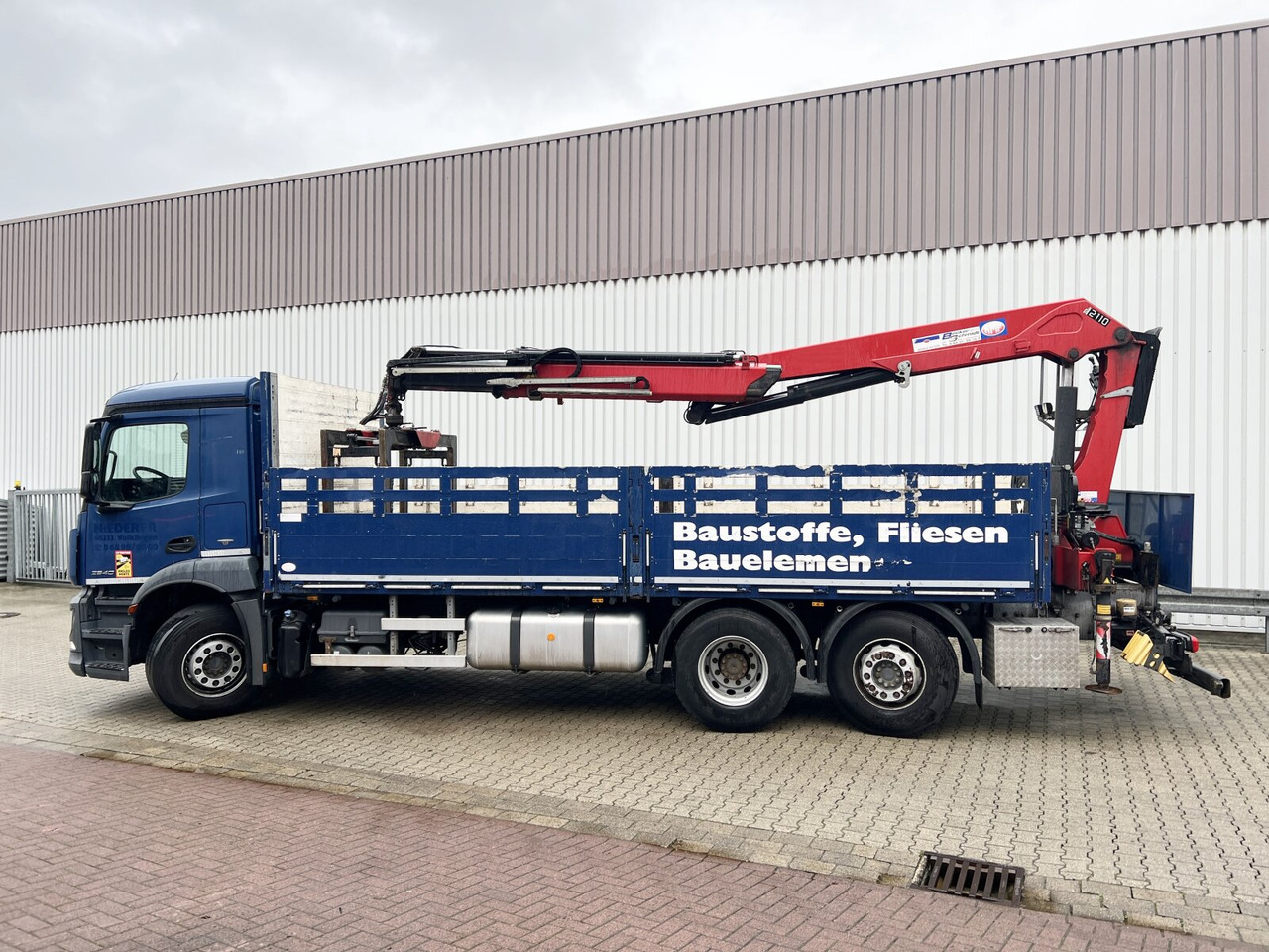 شاحنة كرين, شاحنات مسطحة Mercedes-Benz Antos 2540 L 6x2 Antos 2540 L 6x2, Lenkachse, HMF 2110-L3 Heckkran: صور 13 شاحنة كرين, شاحنات مسطحة Mercedes-Benz Antos 2540 L 6x2 Antos 2540 L 6x2, Lenkachse, HMF 2110-L3 Heckkran: صور 13