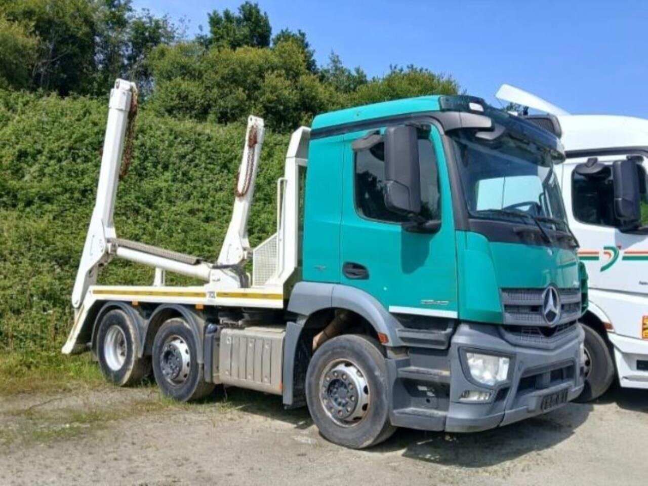 Mercedes-Benz Antos 2540 L 6x2 Antos 2540 L 6x2, Vorlaufachse lenk-,liftbar - شاحنات قابلة للفك شاحنة: صور 1 Mercedes-Benz Antos 2540 L 6x2 Antos 2540 L 6x2, Vorlaufachse lenk-,liftbar - شاحنات قابلة للفك شاحنة: صور 1