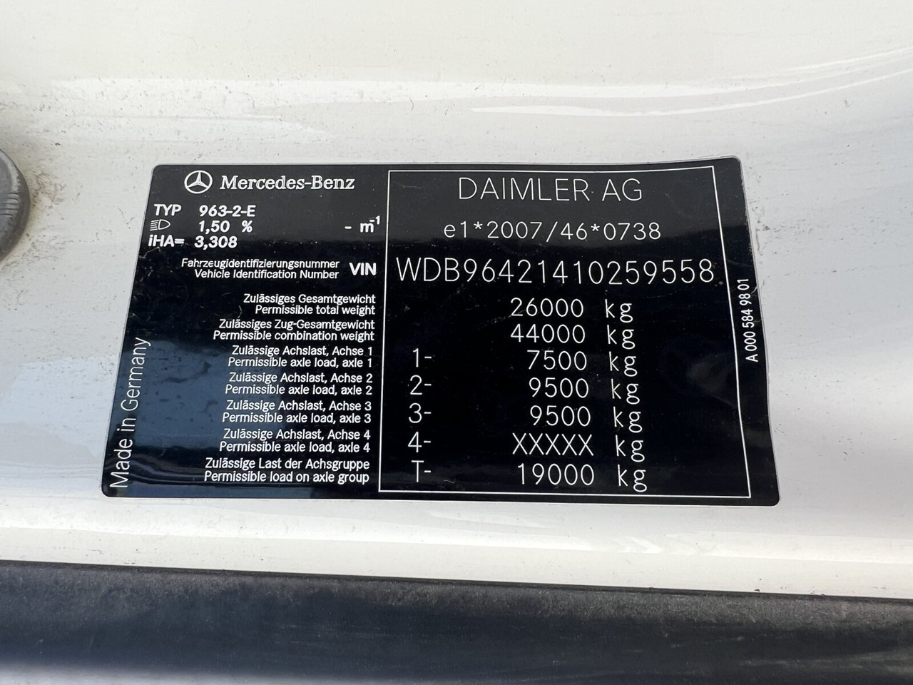Mercedes-Benz Arocs 2643 K 6x4 Arocs 2643 K 6x4, Meiller Kipper - قلابات: صور 5 Mercedes-Benz Arocs 2643 K 6x4 Arocs 2643 K 6x4, Meiller Kipper - قلابات: صور 5