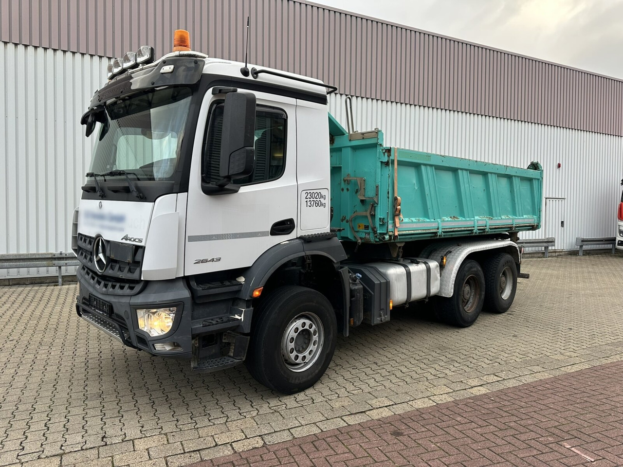 Mercedes-Benz Arocs 2643 K 6x4 Arocs 2643 K 6x4, Rollplane, Meiller - قلابات: صور 1 Mercedes-Benz Arocs 2643 K 6x4 Arocs 2643 K 6x4, Rollplane, Meiller - قلابات: صور 1
