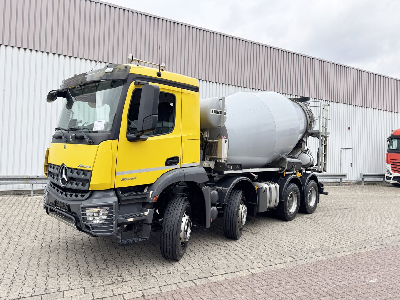 Mercedes-Benz Arocs 3246 B 8x4/4 Arocs 3246 B 8x4/4, Liebherr HTM 905 Mischer, 9m³, Multimedia Cockpit, Navi - شاحنة خلاطة خرسانة: صور 1 Mercedes-Benz Arocs 3246 B 8x4/4 Arocs 3246 B 8x4/4, Liebherr HTM 905 Mischer, 9m³, Multimedia Cockpit, Navi - شاحنة خلاطة خرسانة: صور 1