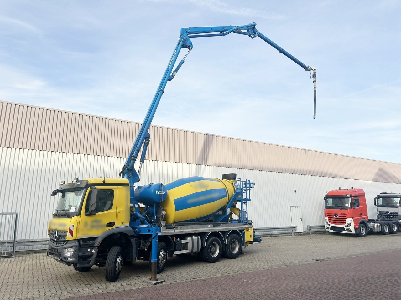 Mercedes-Benz Arocs 3246 B 8x4 Stetter Mischer 7m³, Pumpe 25m Arocs 3246 B 8x4 Stetter Mischer 7m³, Pumpe 25m - مضخة خرسانة: صور 1 Mercedes-Benz Arocs 3246 B 8x4 Stetter Mischer 7m³, Pumpe 25m Arocs 3246 B 8x4 Stetter Mischer 7m³, Pumpe 25m - مضخة خرسانة: صور 1