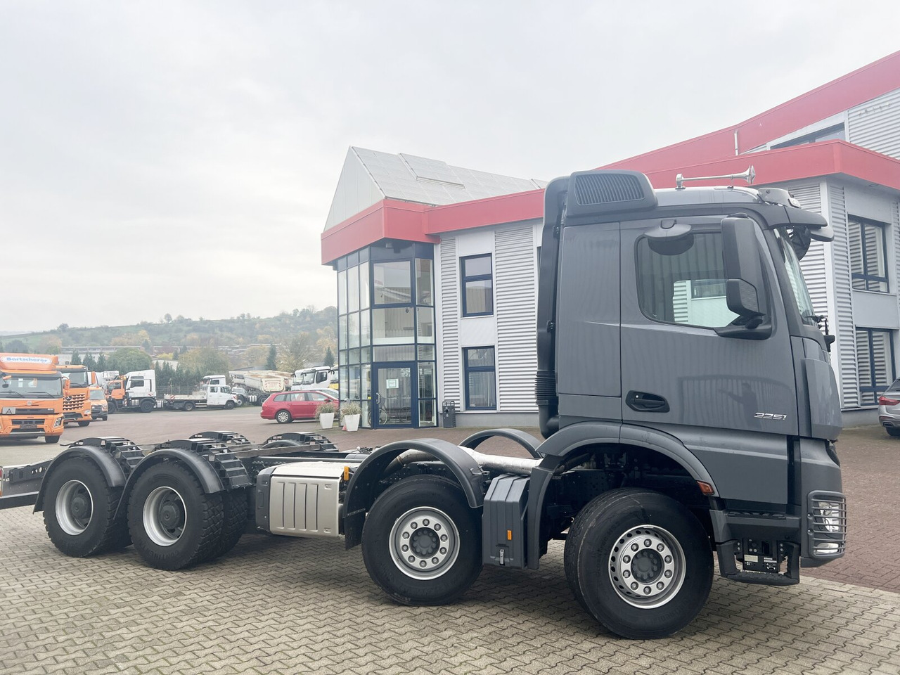 شاحنة ذات الخطاف جديد Mercedes-Benz Arocs 3251 L 8x4/4 Arocs 3251 L 8x4/4, Motorabtrieb: صور 10