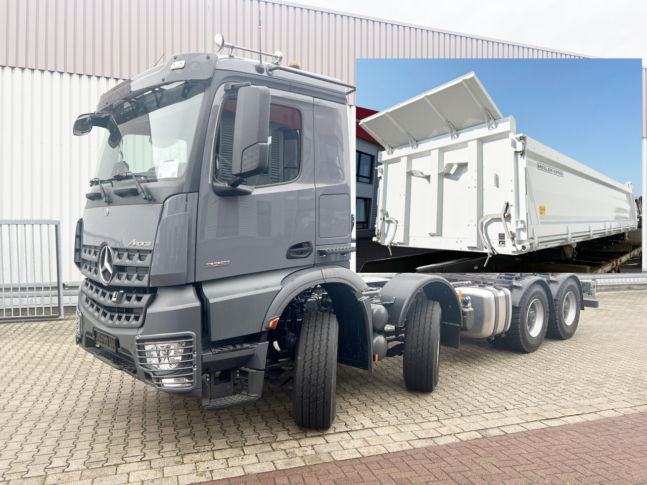 Mercedes-Benz Arocs 3251 L 8x4/4 Arocs 3251 L 8x4/4, Motorabtrieb - قلابات: صور 1 Mercedes-Benz Arocs 3251 L 8x4/4 Arocs 3251 L 8x4/4, Motorabtrieb - قلابات: صور 1