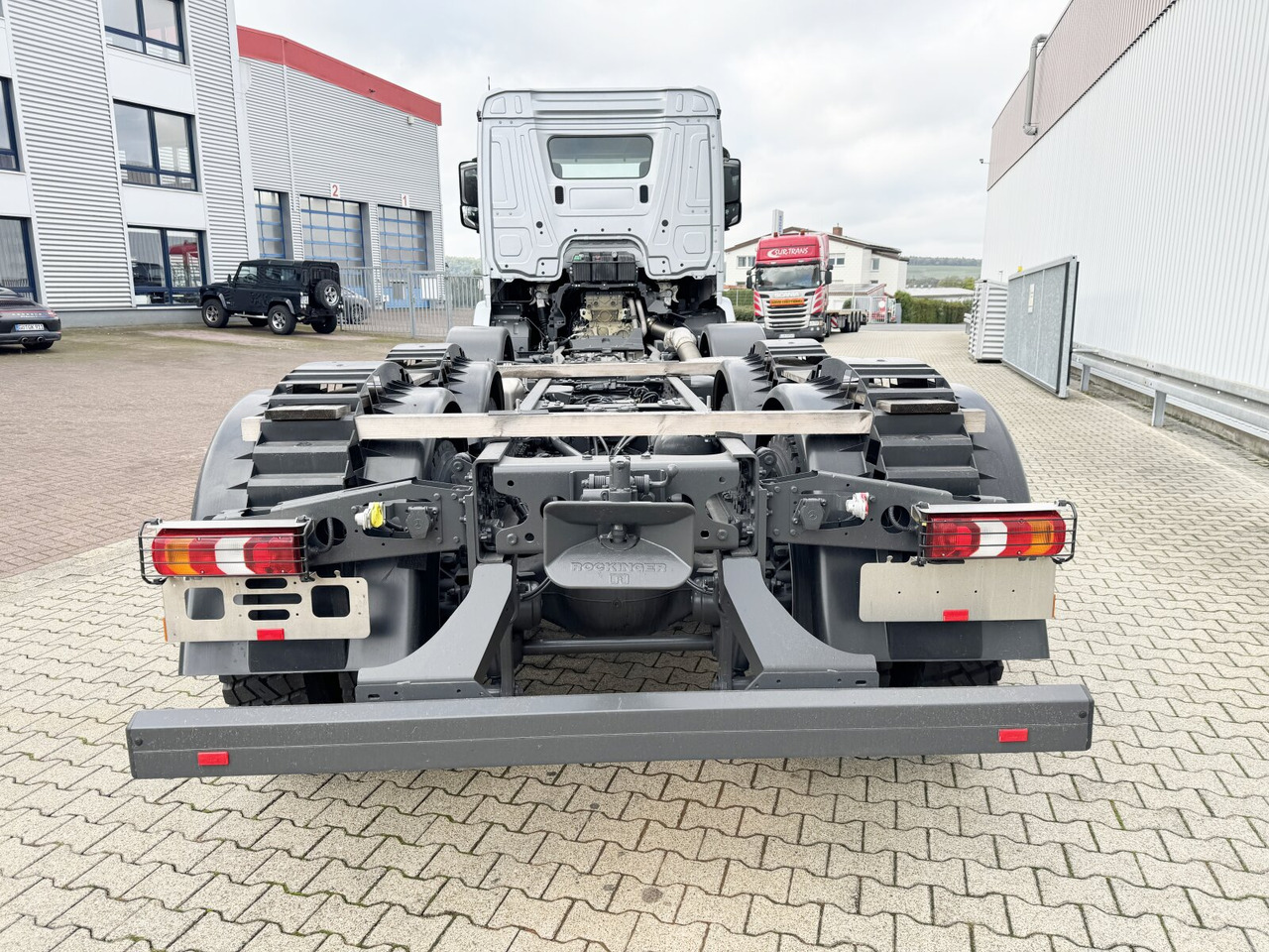 شاحنة ذات الخطاف جديد Mercedes-Benz Arocs 4148 K 8x4/4 Arocs 4148 K 8x4/4/45, Turbo-Retarder-Kupplung, Grounder: صور 10