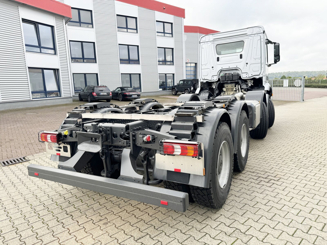 شاحنة ذات الخطاف جديد Mercedes-Benz Arocs 4148 K 8x4/4 Arocs 4148 K 8x4/4/45, Turbo-Retarder-Kupplung, Grounder: صور 9