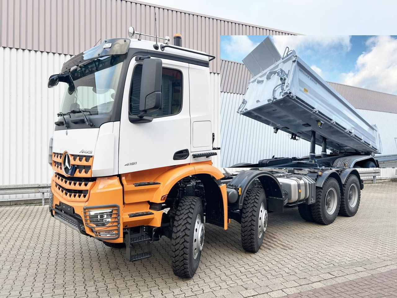 Mercedes-Benz Arocs 4151 AK 8x8/4 Arocs 4151 AK 8x8/4, Grounder - قلابات: صور 1 Mercedes-Benz Arocs 4151 AK 8x8/4 Arocs 4151 AK 8x8/4, Grounder - قلابات: صور 1