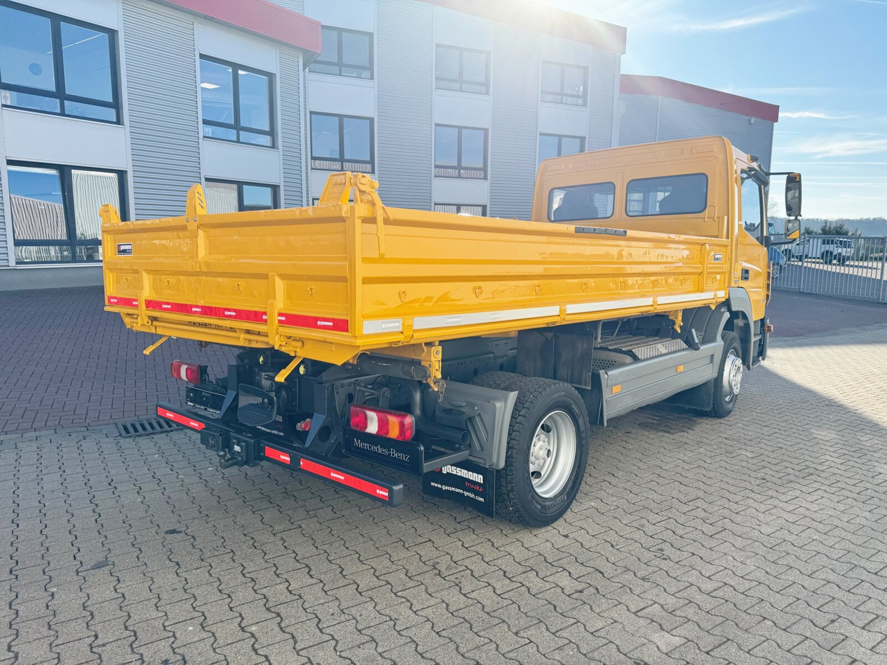 قلابات Mercedes-Benz Atego 1221 K 4x2 Atego 1221 K 4x2, 2x AHK: صور 10